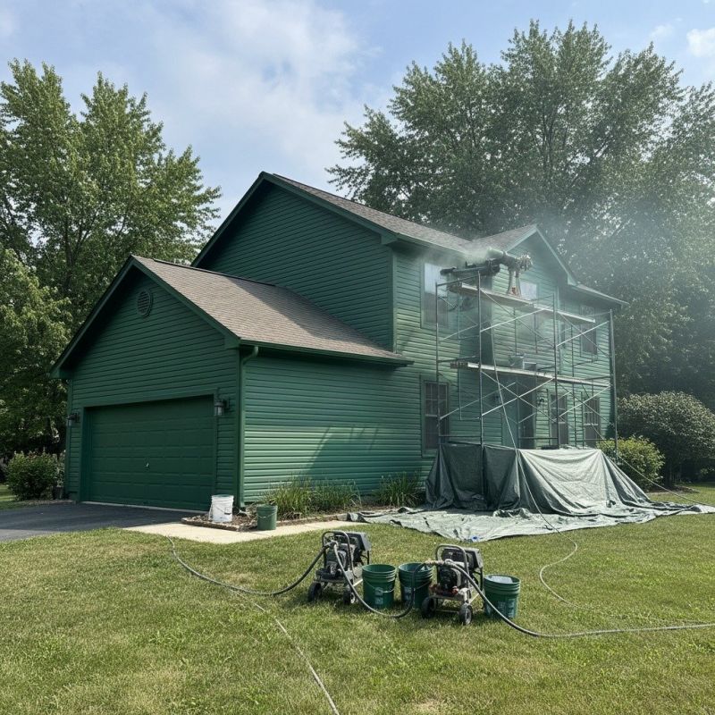 Vinyl Siding Painting in Waco, TX