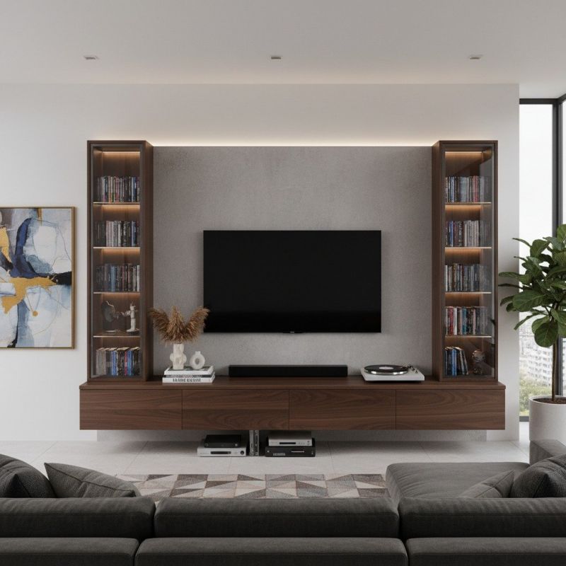 Entertainment Center Painting