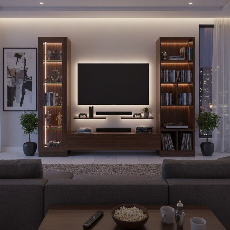 Entertainment Center Painting