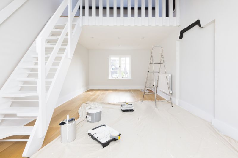 Indoor Staircase Painting in Waco, TX