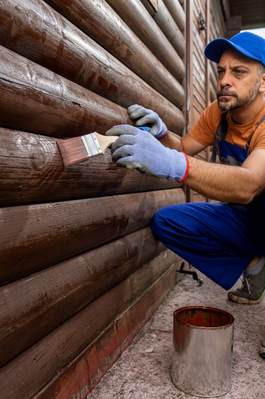 Log House Staining in Waco, TX
